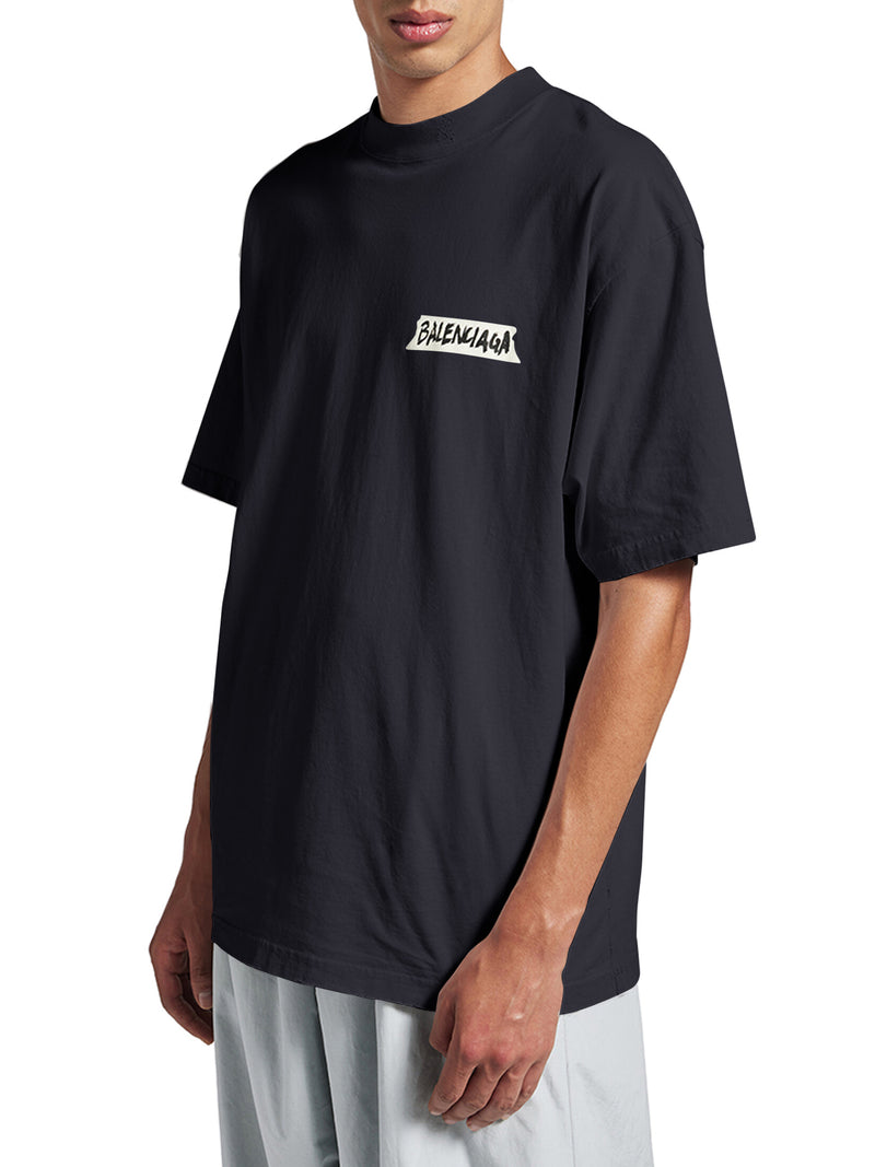 MEN`S MEDIUM FIT MASKING TAPE T-SHIRT