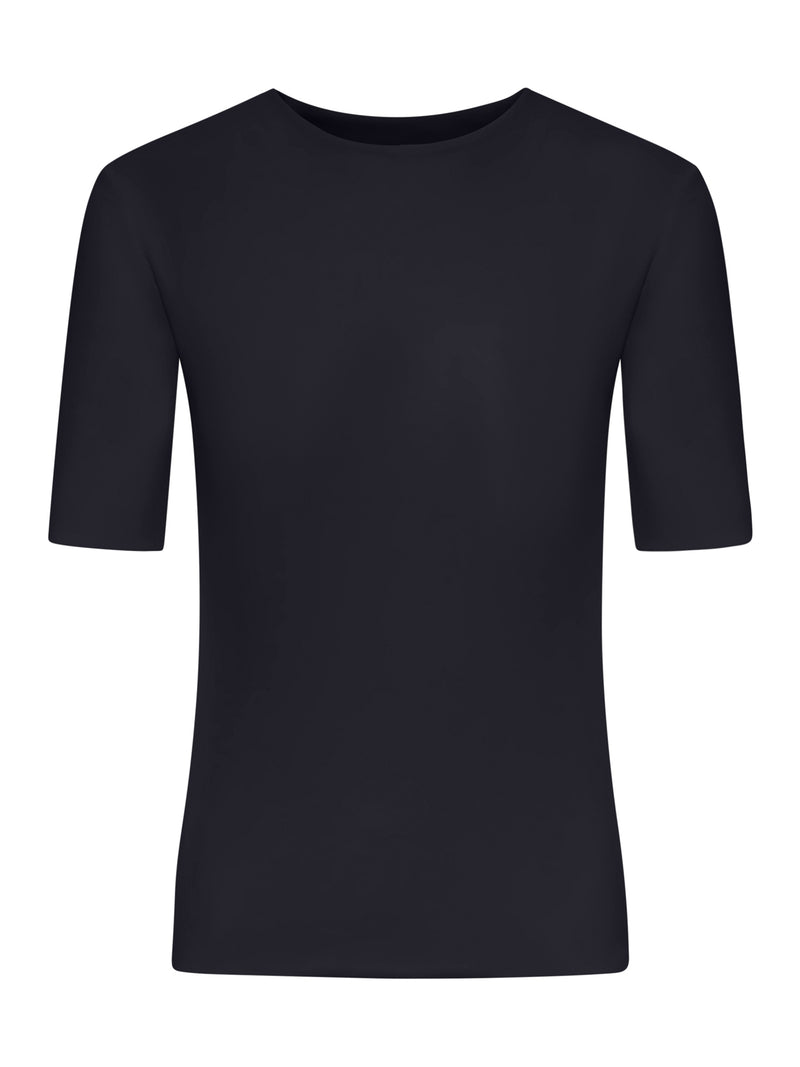 SHORT-SLEEVED CREPE T-SHIRT