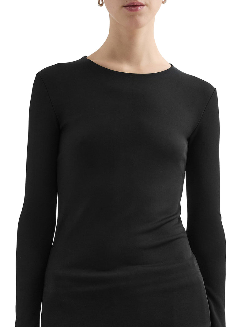 CREW NECK LONG SLEEVE T-SHIRT