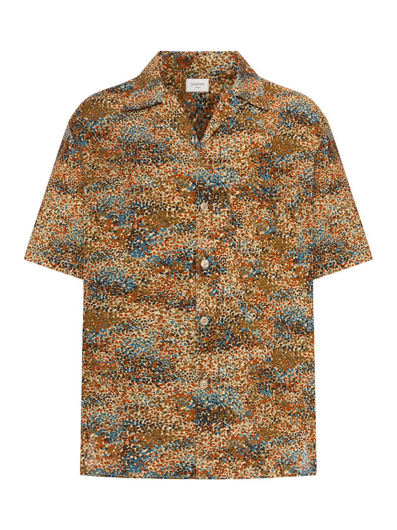 MICRO-PATTERNED SHIRT WITH A DOTTED EFFECT