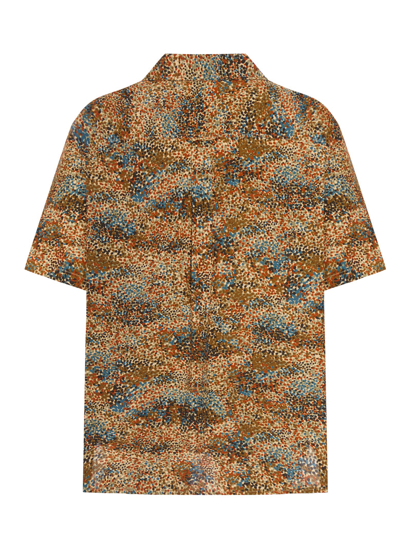 MICRO-PATTERNED SHIRT WITH A DOTTED EFFECT