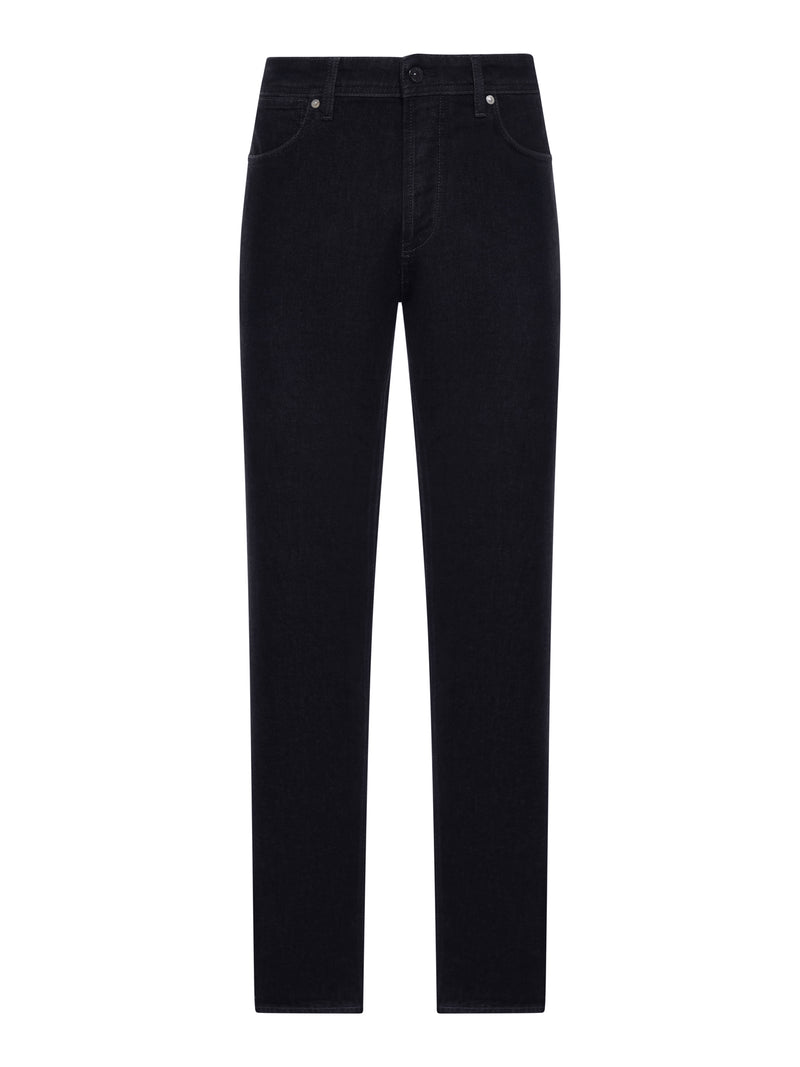 SLIM JEANS WITH COMPASS LOGO