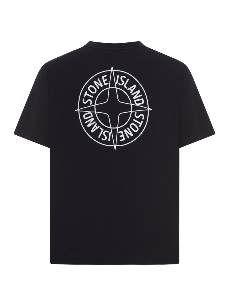 CREW NECK COTTON T-SHIRT WITH PRINT