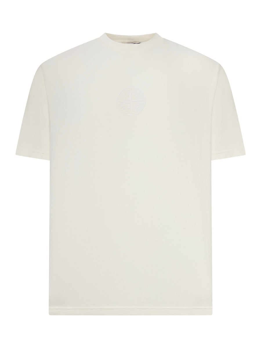 T-SHIRT WITH COMPASS LOGO PRINT – Suit Negozi Eu
