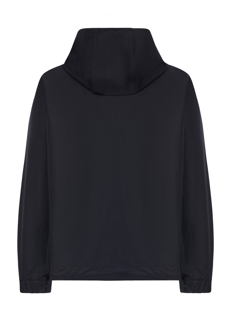 OVERSHIRT WITH ZIP AND HOOD