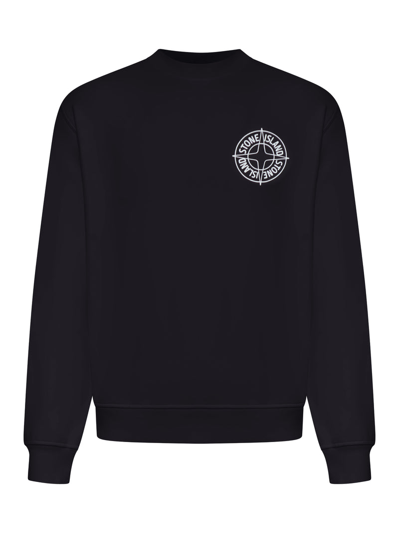 CREW NECK SWEATSHIRT WITH