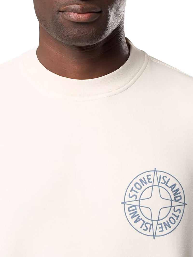 CREW NECK SWEATSHIRT WITH