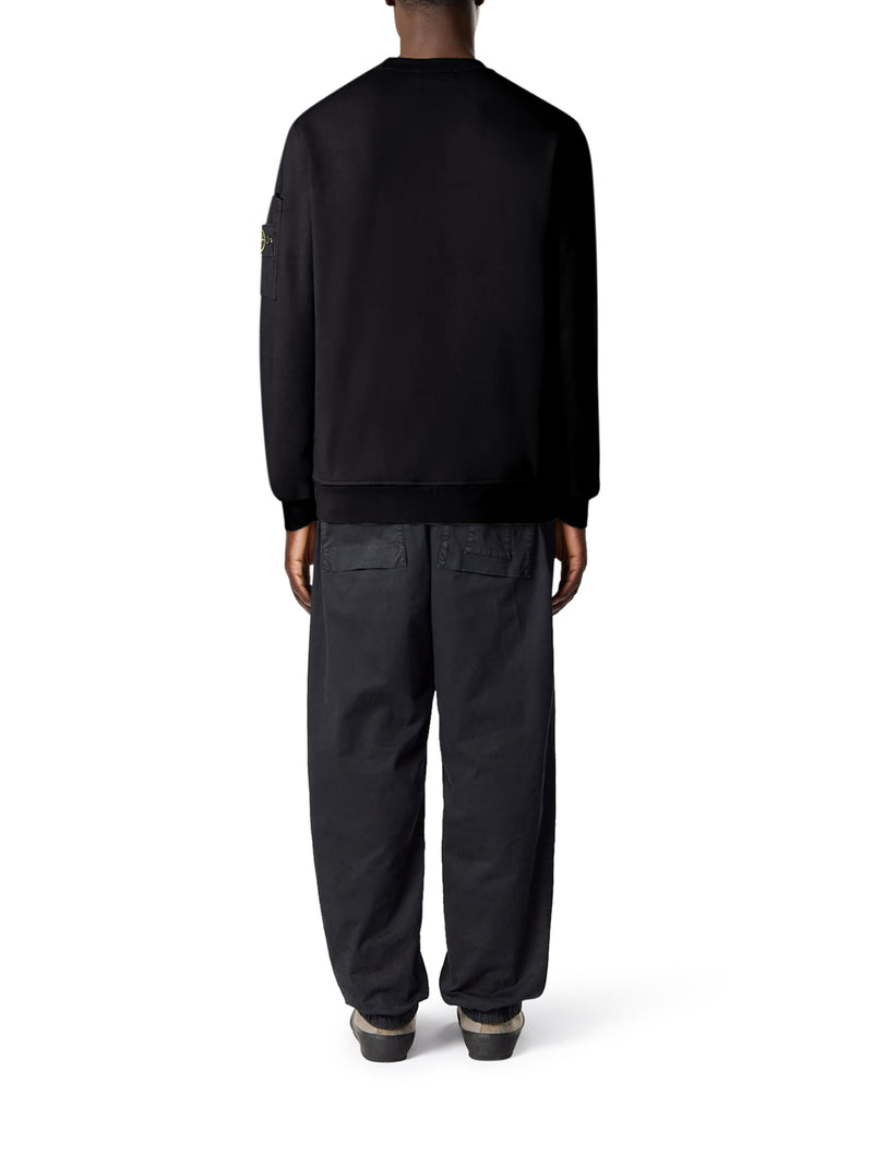 REGULAR FIT CREW NECK SWEATSHIRT WITH SEASONAL POCKET