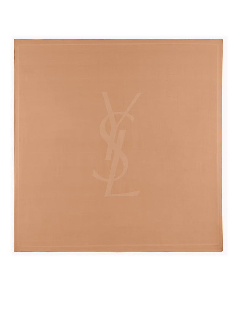 CASSANDRE SQUARE SCARF IN SILK CHARMEUSE