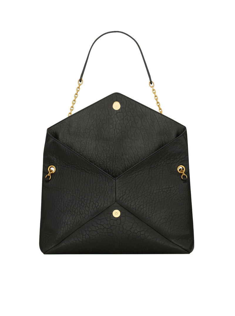 CASSANDRA CLUTCH BAG WITH CHAIN IN LAMBSKIN