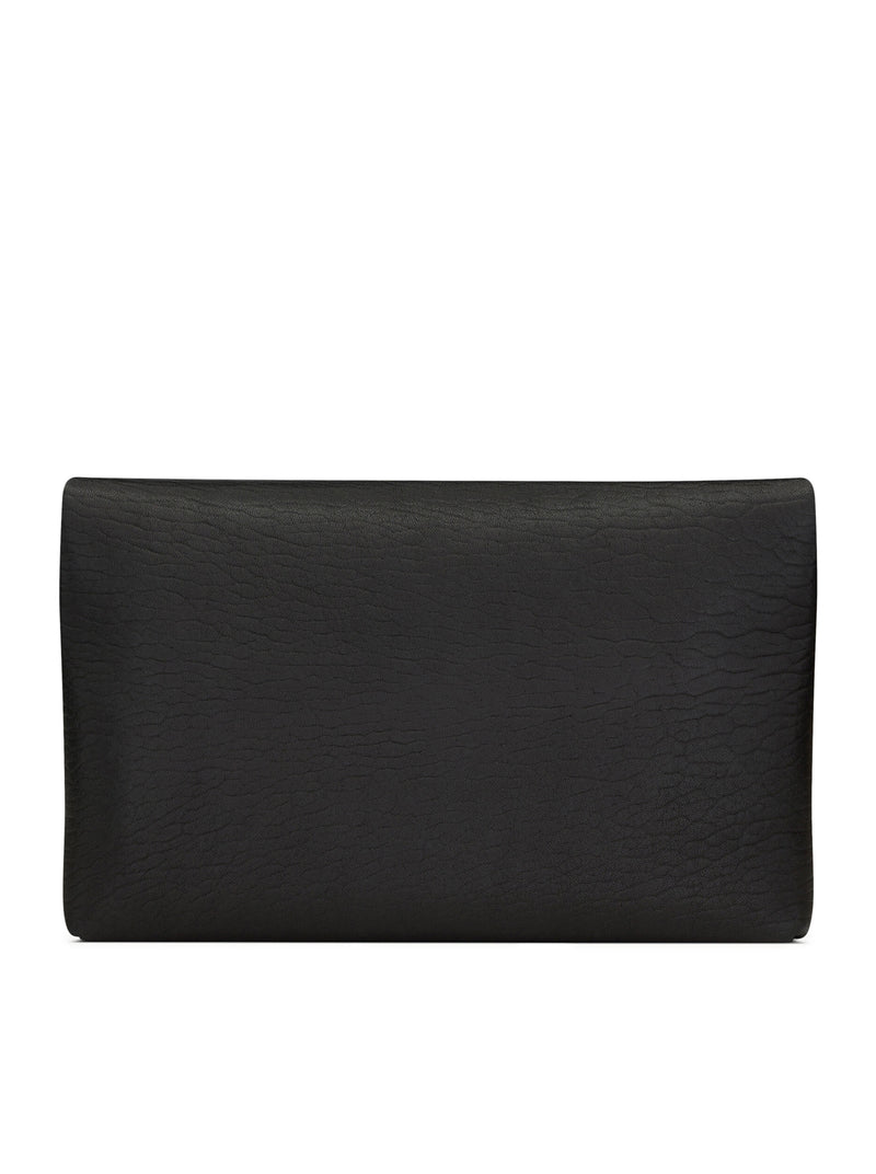 CASSANDRE LARGE LAMBSKIN ENVELOPE POUCH