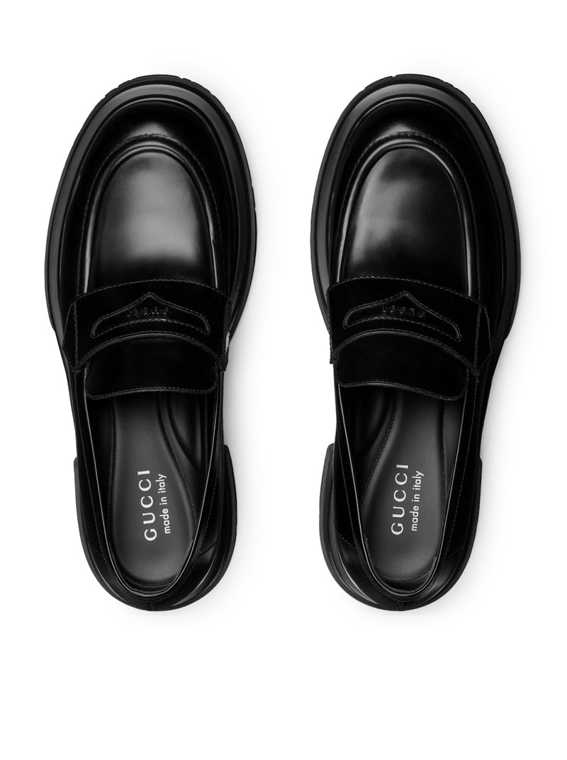 LOAFER WITH TONE-ON-TONE LOGO