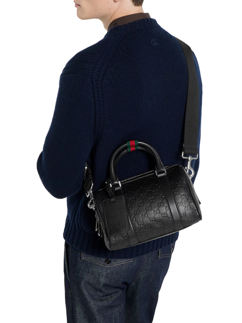 GG EMBLEM SMALL DUFFLE BAG