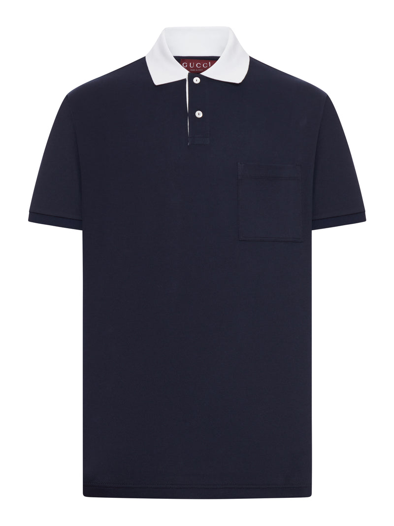 STRETCH COTTON PIQUET POLO