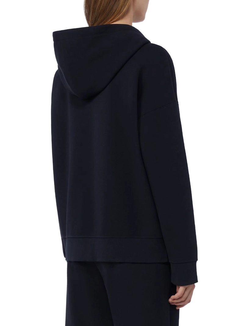 TECHNICAL JERSEY ZIP-UP HOODIE