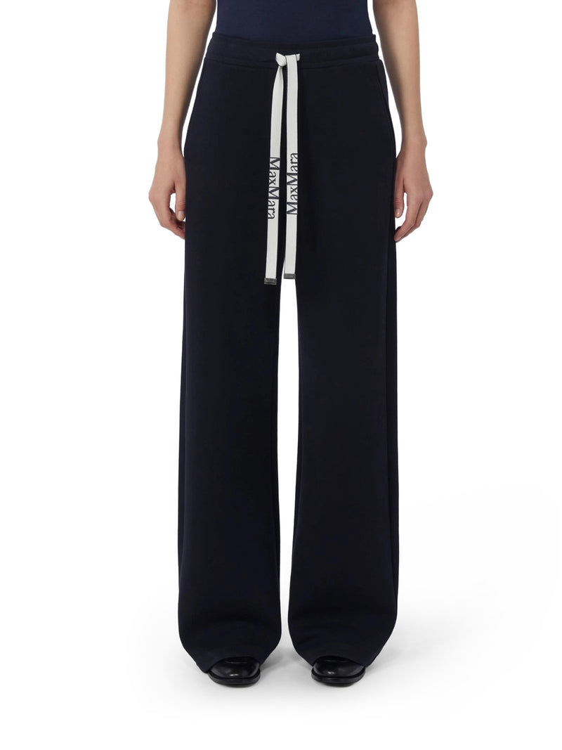 WIDE JERSEY TROUSERS