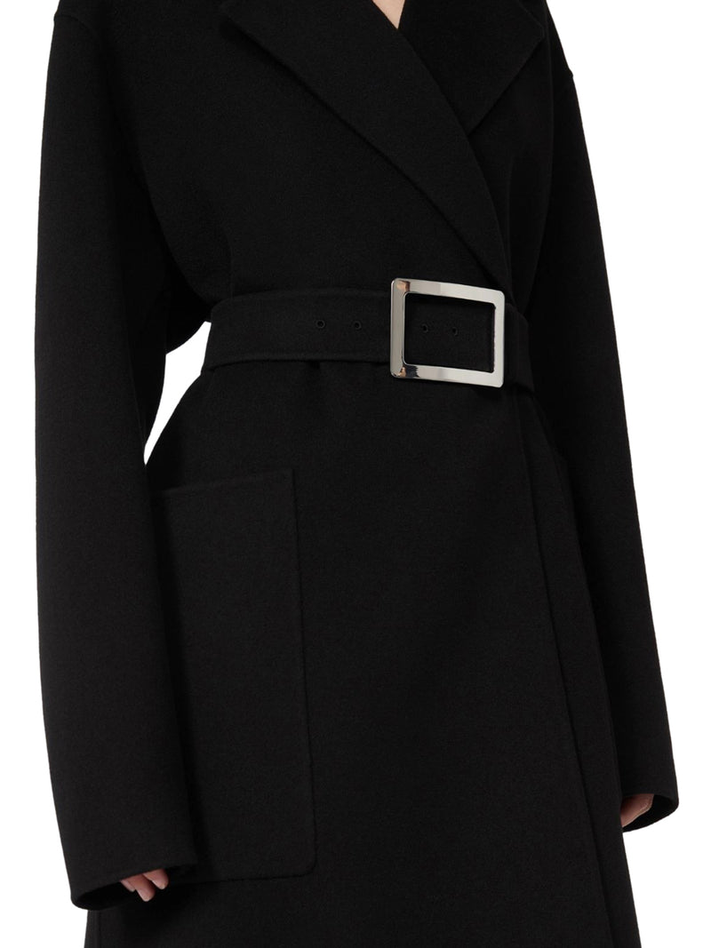 PURE WOOL ROBE COAT