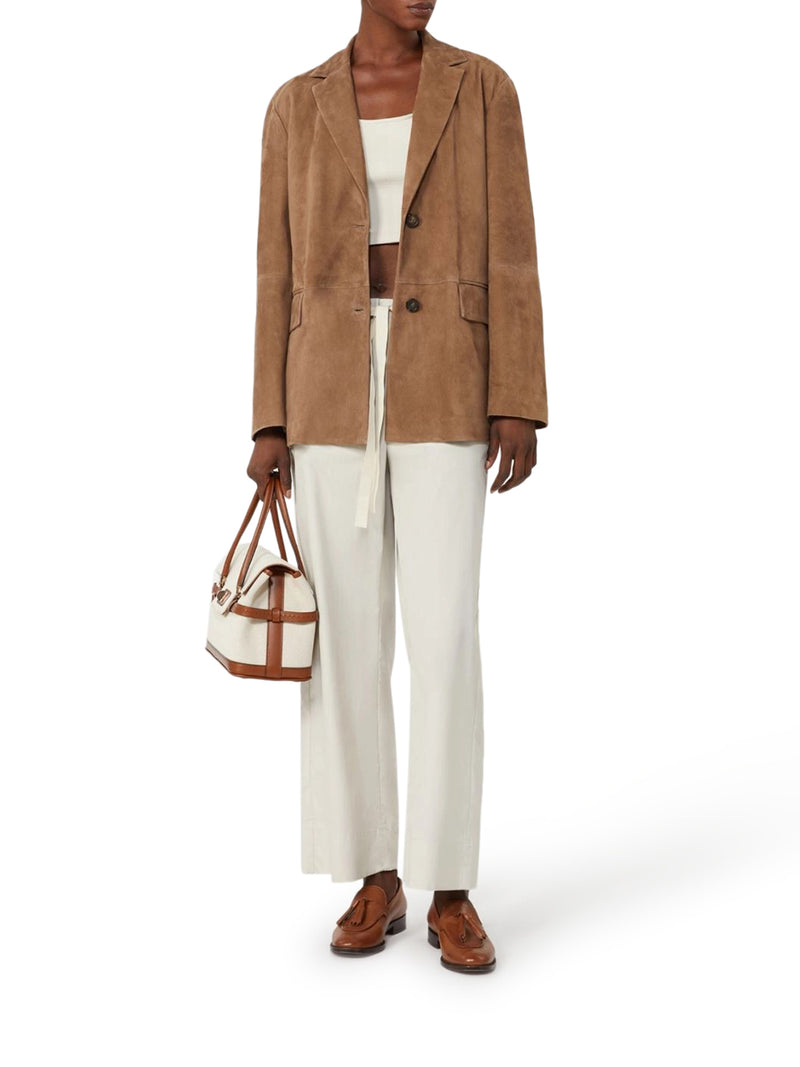 COTTON DRAWSTRING TROUSERS