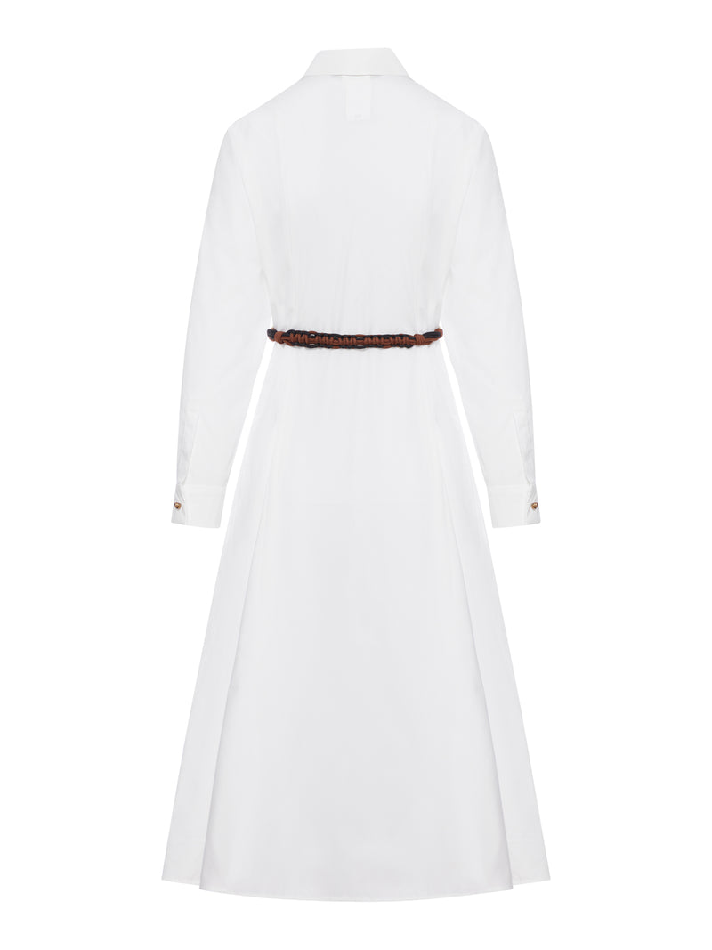 COTTON CHEMISIER DRESS