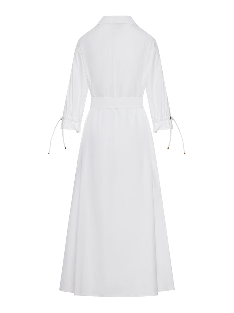 OVER DRESS IN COTTON POPLIN