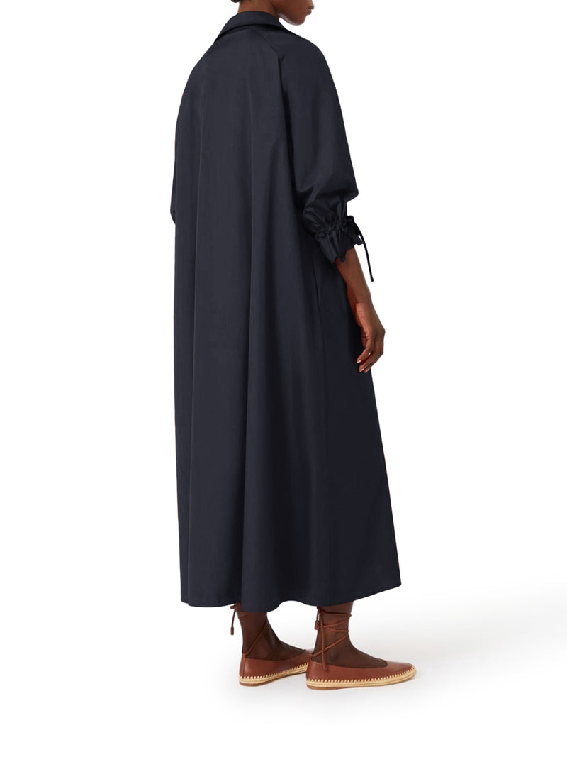 OVER DRESS IN COTTON POPLIN