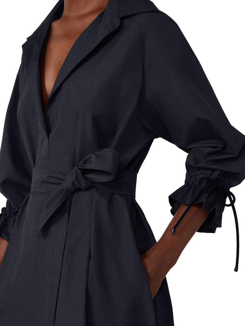 OVER DRESS IN COTTON POPLIN