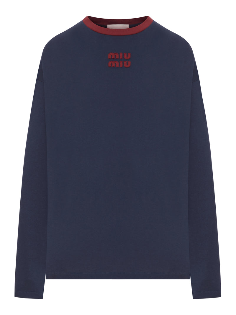 CREW NECK LONG SLEEVE T-SHIRT