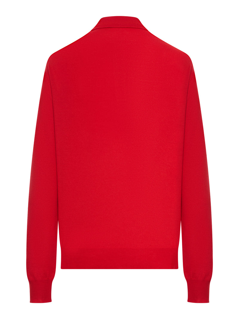 CREW NECK COTTON SWEATER