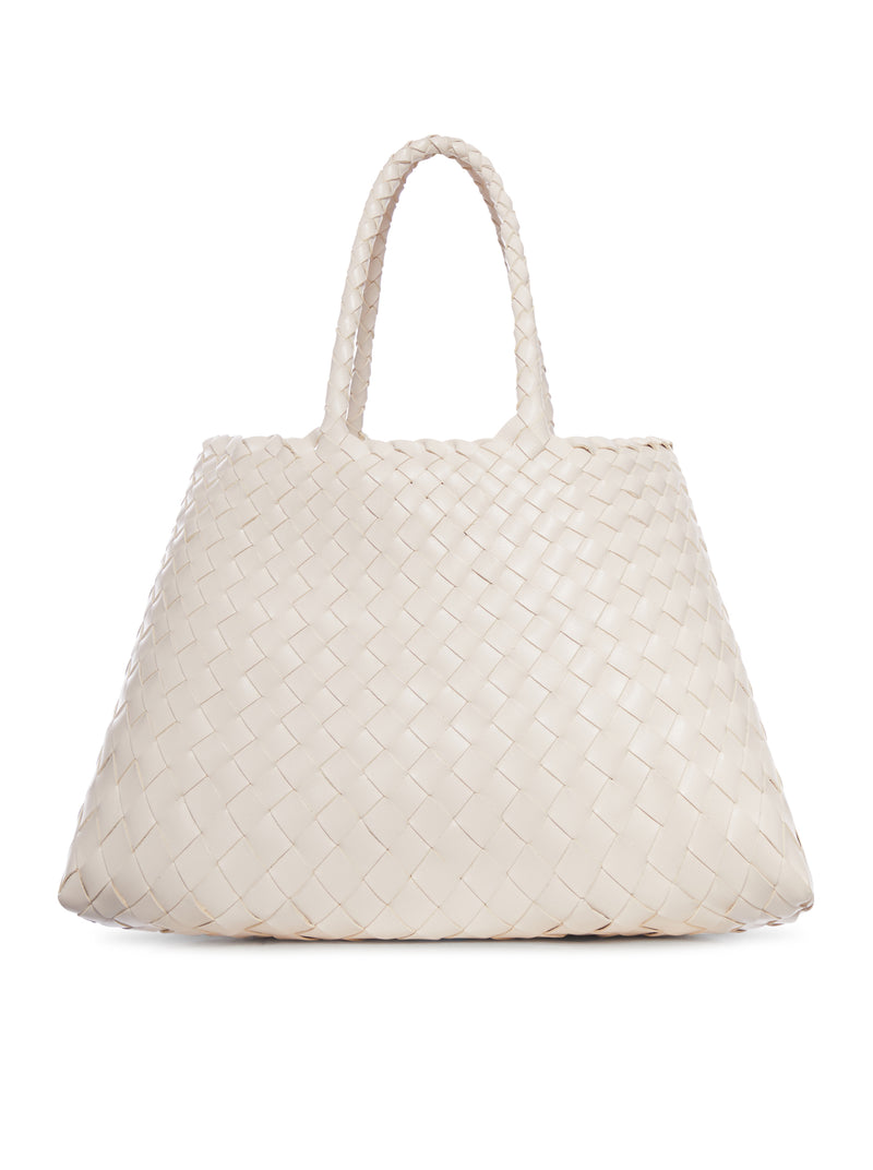 SANTA CROCE SMALL BROWN LEATHER BAG