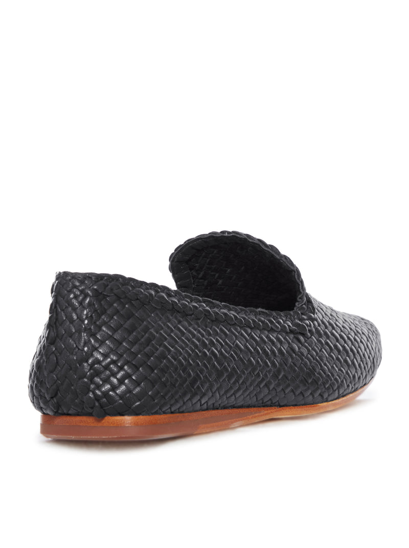 DAMAS LEATHER SLIPPERS