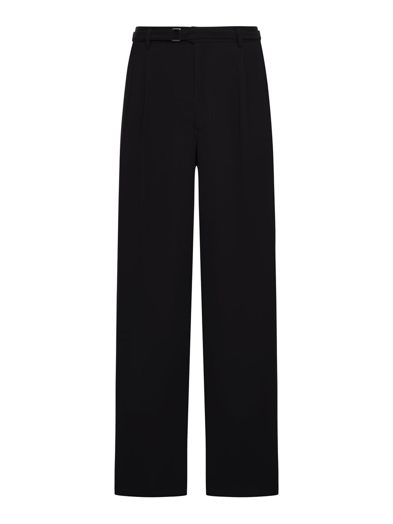 CUPRO ASV NATTÉ SINGLE FLATED PANTS