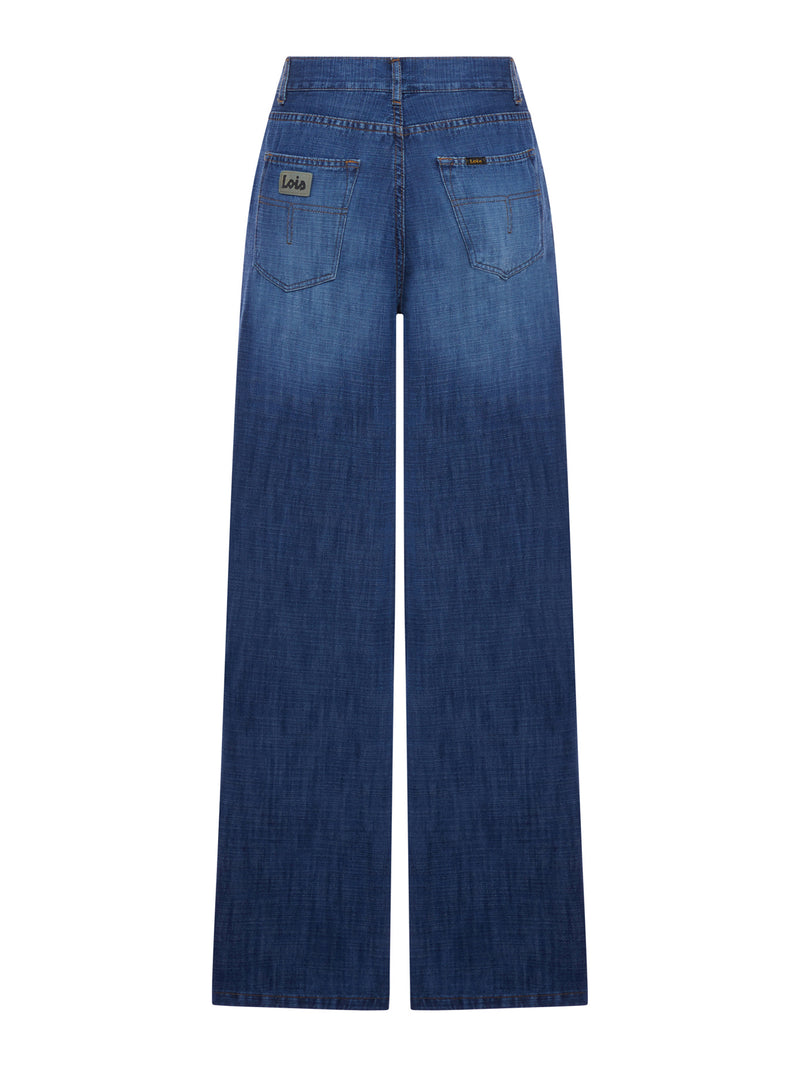 WIDE LEG MARLENE JEANS IN DENIM