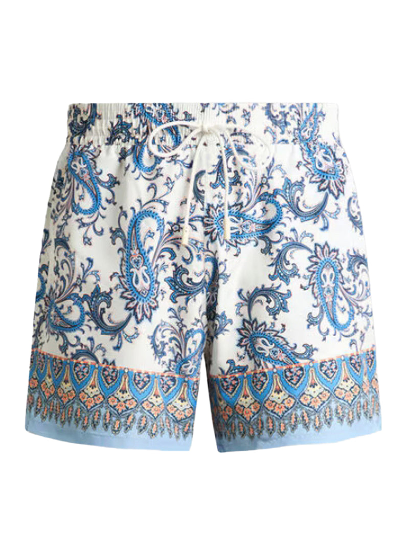 SWIMSUIT WITH PAISLEY RAMAGE PRINT