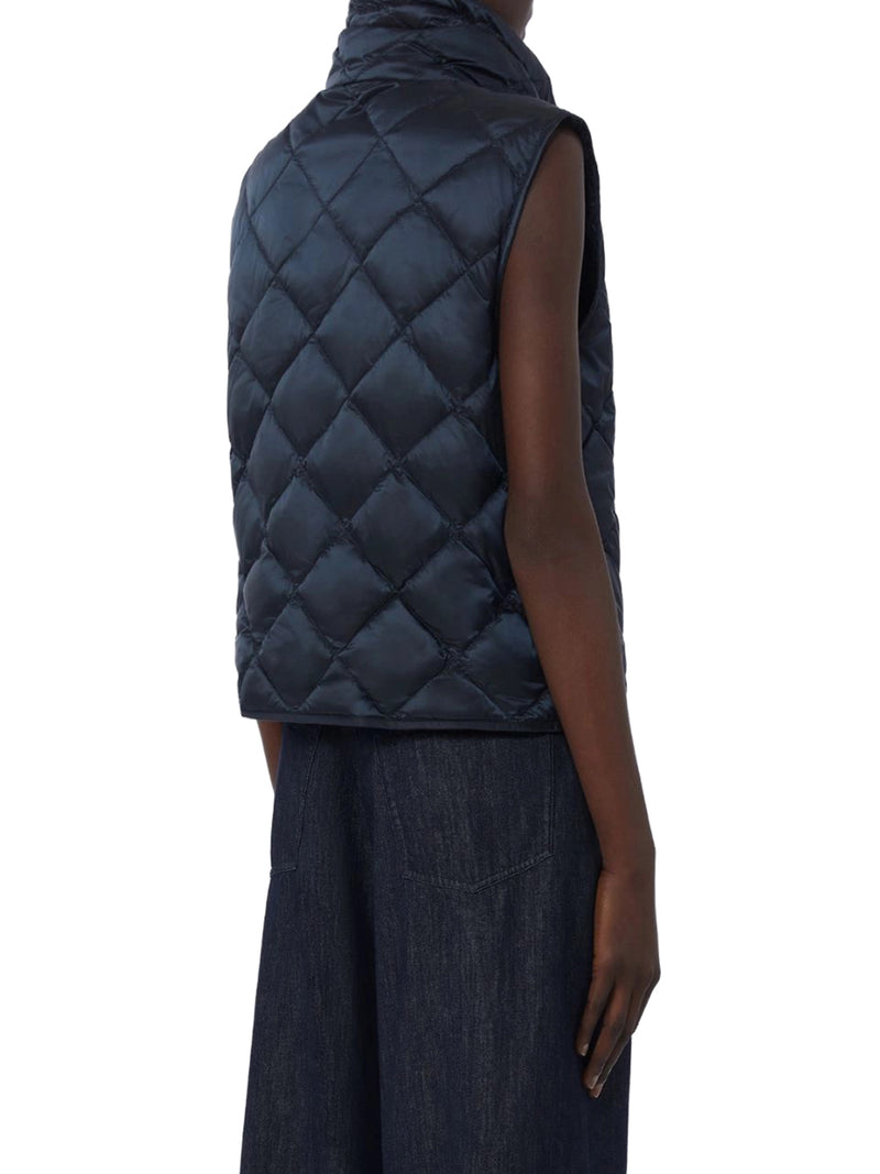 PADDED VEST IN DROP-RESISTANT NYLON CANVAS