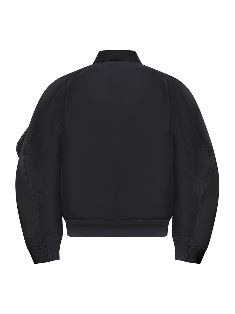 COTTON CHINO X NYLON TWILL BLOUSON