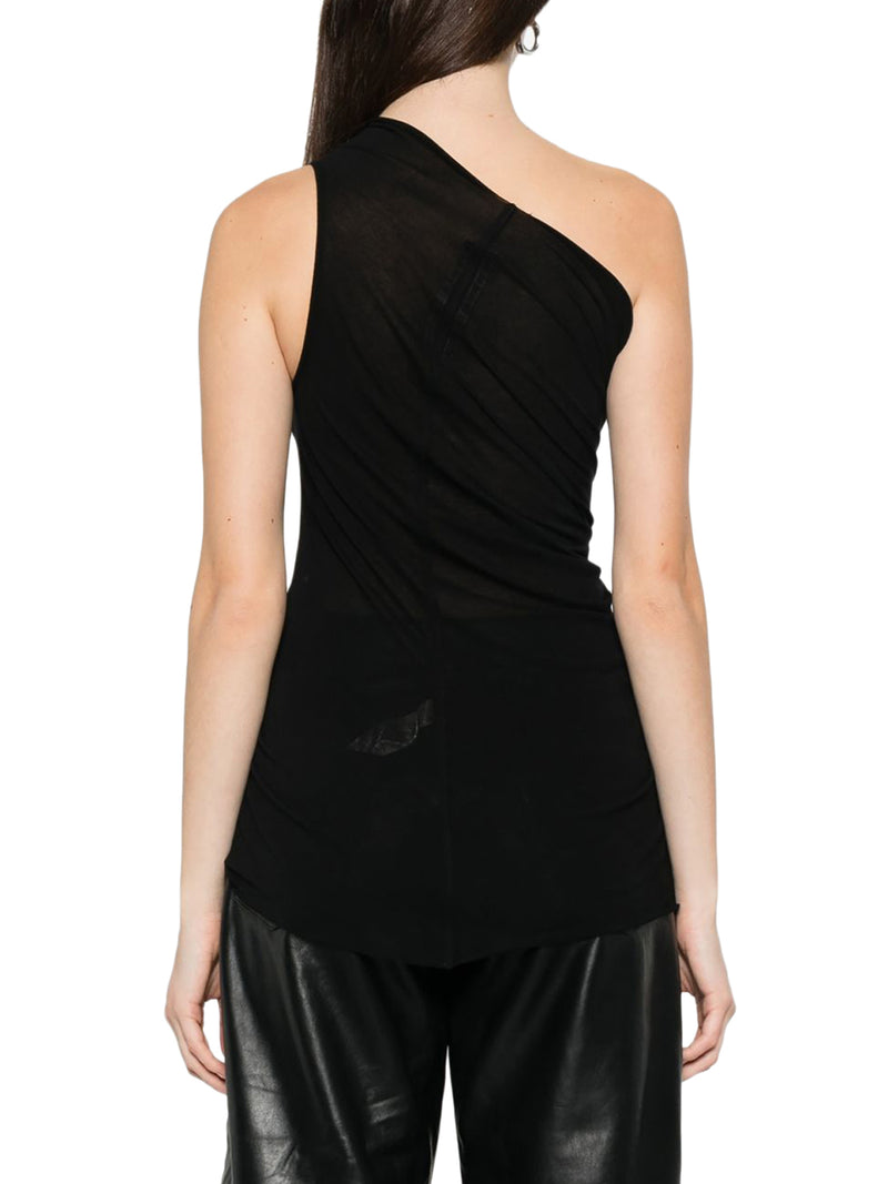 ATHENA TOP WITH ASYMMETRIC SLEEVES