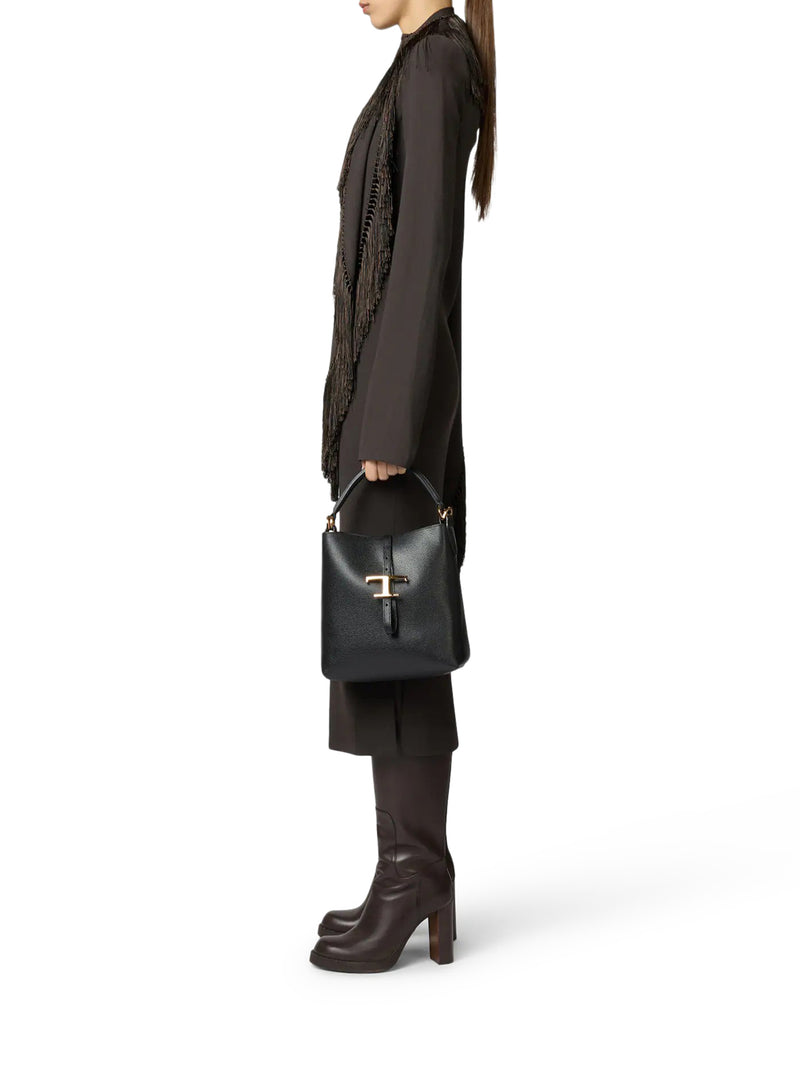 BUCKET BAG T TIMELESS IN LEATHER MINI