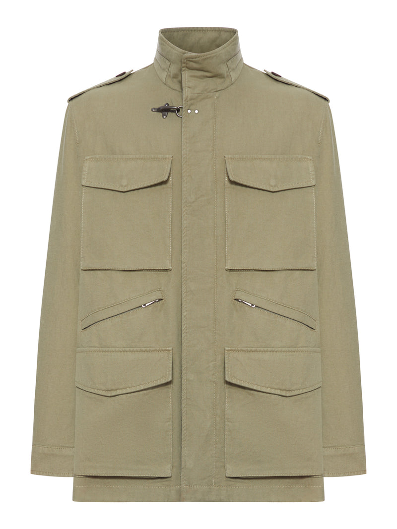 EXPLORER FIELD JACKET IN WASHED COTTON