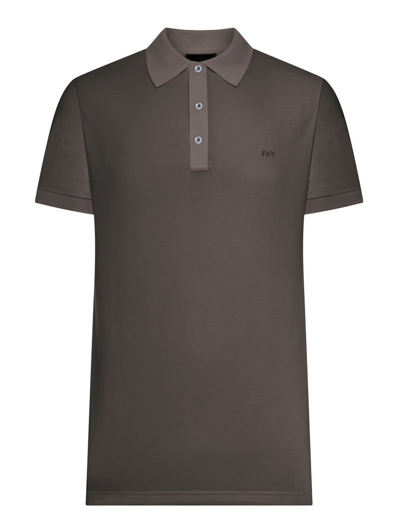 COTTON PIQUET POLO SHIRT