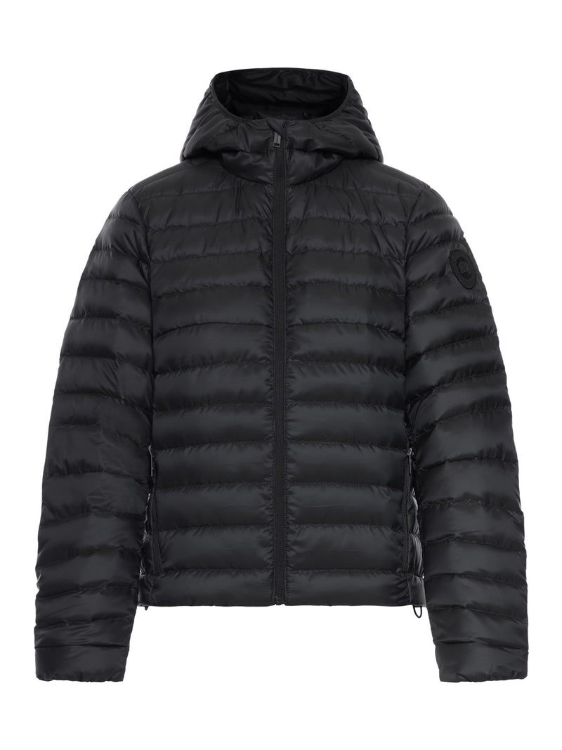 AETHERA TONAL LABEL HOODED JACKET