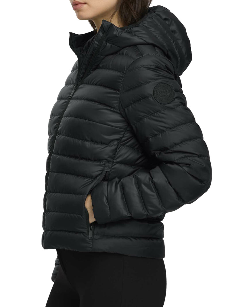 AETHERA TONAL LABEL HOODED JACKET