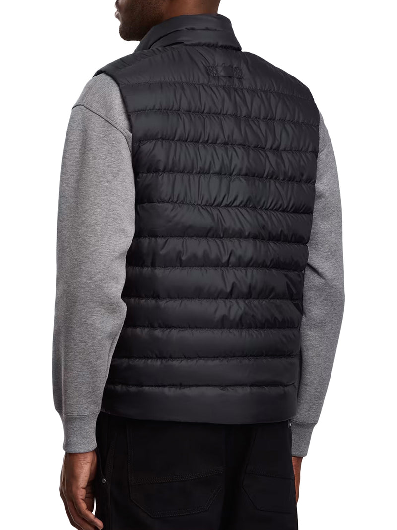 STRATUS TONAL LABEL SLEEVELESS JACKET