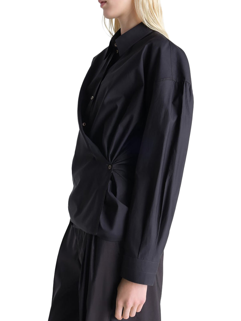 TWISTED COTTON SHIRT