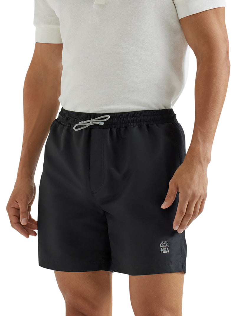 SWIMSUIT WITH EMBROIDERED LOGO