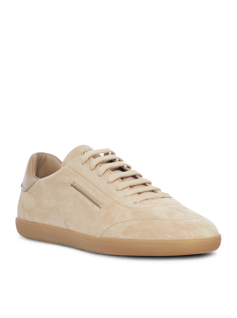 LOW-TOP SUEDE SNEAKERS
