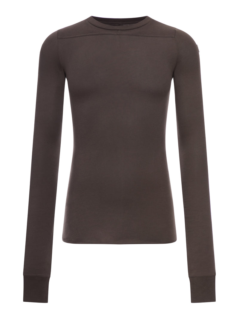 LONG-SLEEVED COTTON GIRDER SWEATER