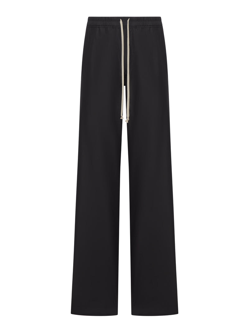 DRAWSTRING TROUSERS IN TECHNICAL FABRIC