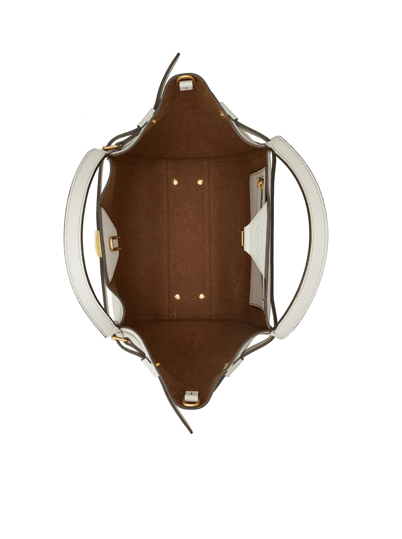 SMALL LEATHER SHOPPING BAG