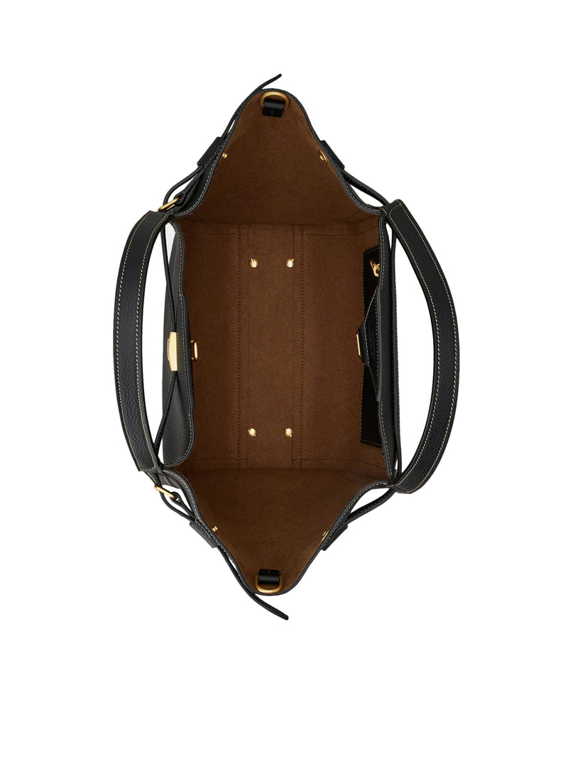 SMALL LEATHER SHOPPING BAG