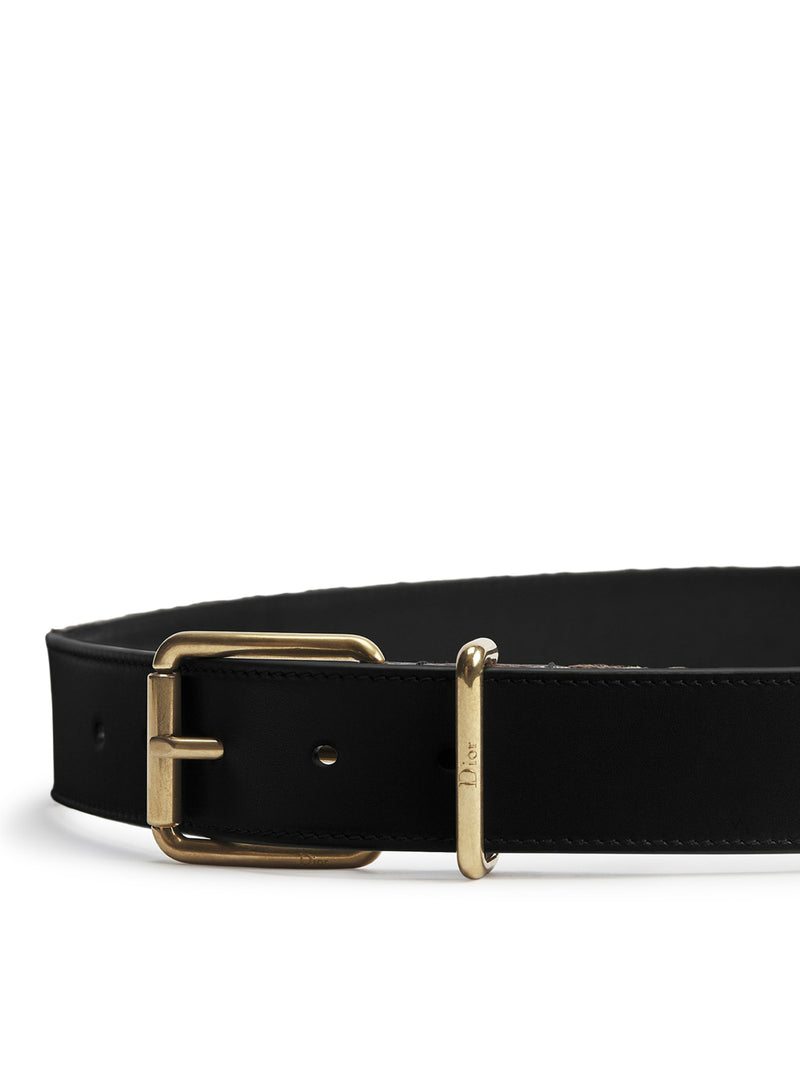 35 MM DIOR OBLIQUE JACQUARD BELT